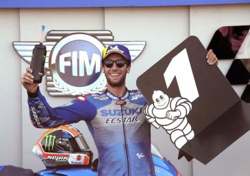 Alex Rins hace historia ganando el Gran Premio de Aragón de MotoGP en la tierra de sus ancestros