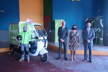 Teruel acoge la prueba piloto de Mioo, nuevo servicio de reparto sostenible que operará en las calles del Centro Histórico