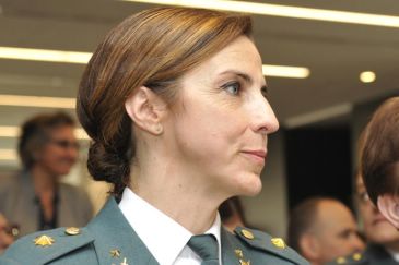 La teniente coronel Silvia Gil, primera mujer que dirigirá una Comandancia de la Guardia Civil al asumir la de Teruel