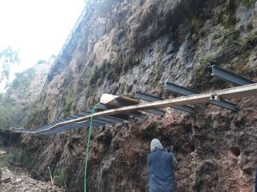 Licitan la consolidación de los taludes en el acceso al embalse de Cueva Foradada