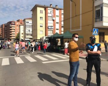 Teruel suspende el mercadillo ambulante del sábado por el temporal Filomena