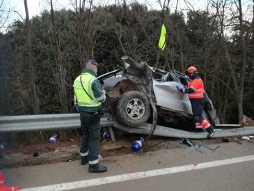 Los accidentes de tráfico se reducen en 2020 un 8% pero se mantiene en 7 la cifra de muertos