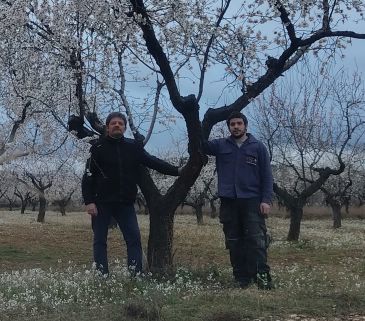 Moisés Falo y Carlos García acaban de comprar el silo de Alcañiz: “Buscamos potenciar el aprovechamiento de la biomasa agrícola y restos de poda”