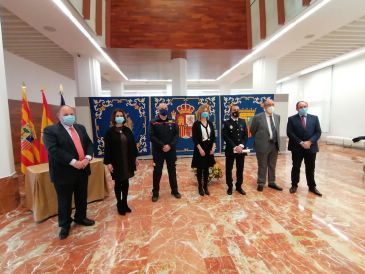 Las medallas al Mérito de Protección Civil en Teruel, para la Policía Local y los Bomberos