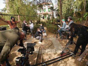 Arranca en Calanda el rodaje del documental Benito Pérez Buñuel, un proyecto impulsado desde Canarias