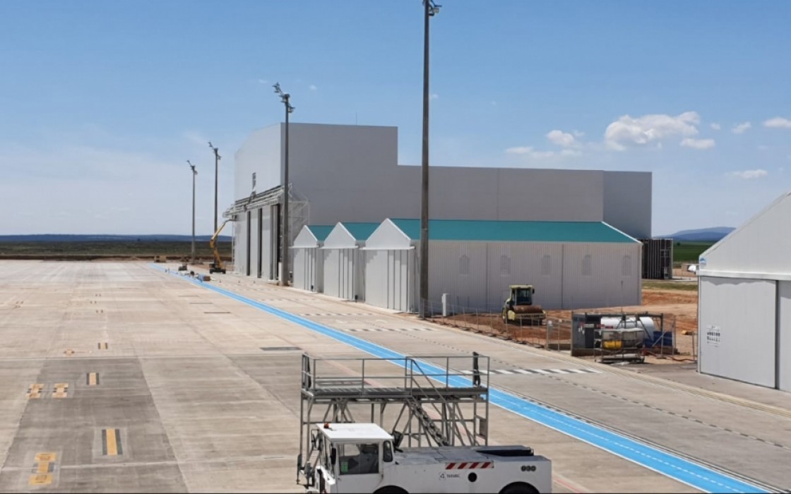 Tarmac gestionará dos de las tres nuevas naves del Aeropuerto de Teruel