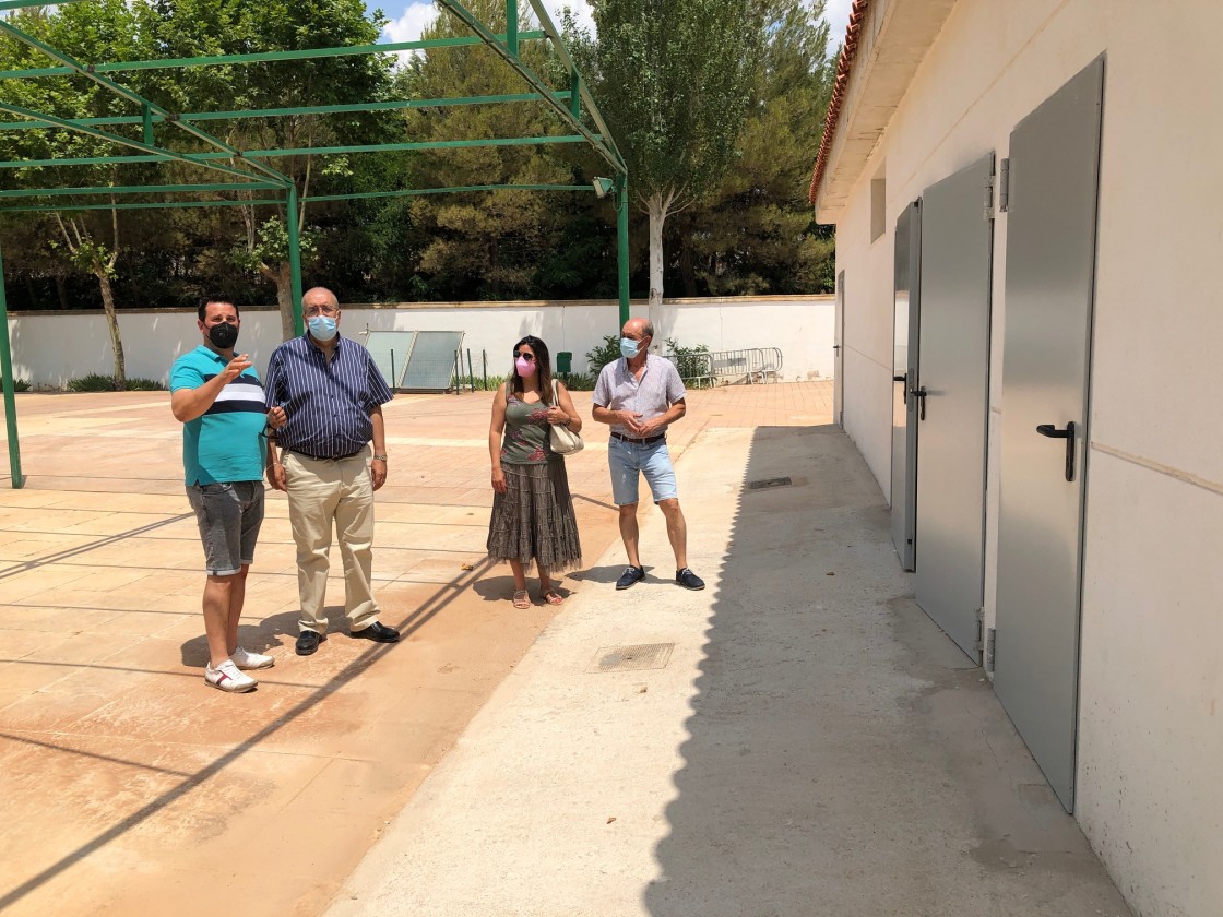 Alfambra reabre la próxima semana la piscina municipal, renovada con el POS de la Diputación de Teruel