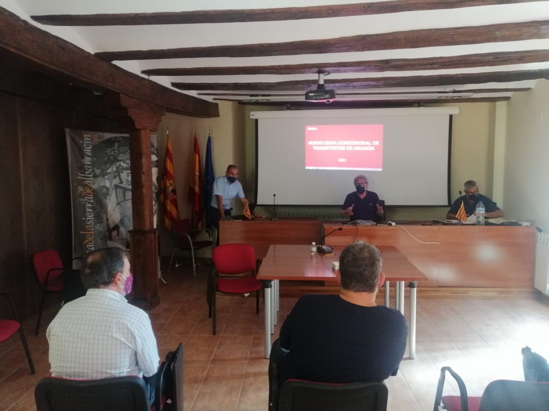 Hasta 16 núcleos se conectarán con los centros de salud de Sierra de Albarracín y Comunidad de Teruel con el nuevo Mapa Concesional de Transporte