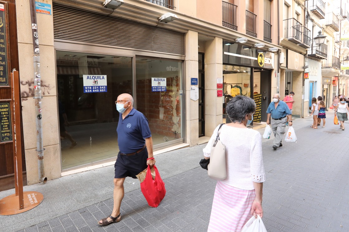 La proliferación de locales vacíos, un fenómeno al que Teruel no es ajeno