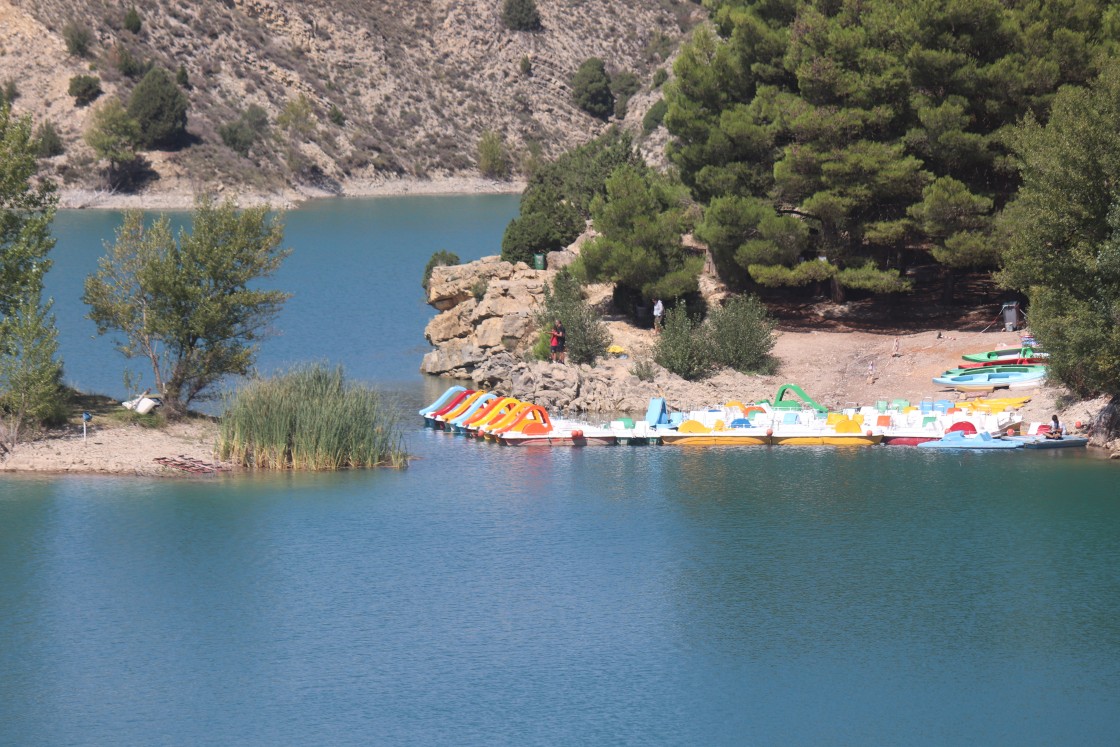 El embalse del Arquillo afronta el mes de septiembre a casi un 86% de su capacidad