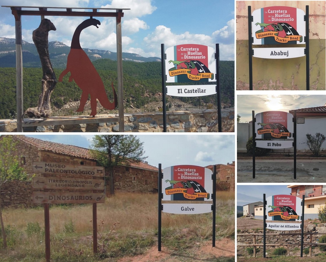 La Fundación Dinópolis lanza 'La Carretera de las Huellas de Dinosaurio' en Teruel