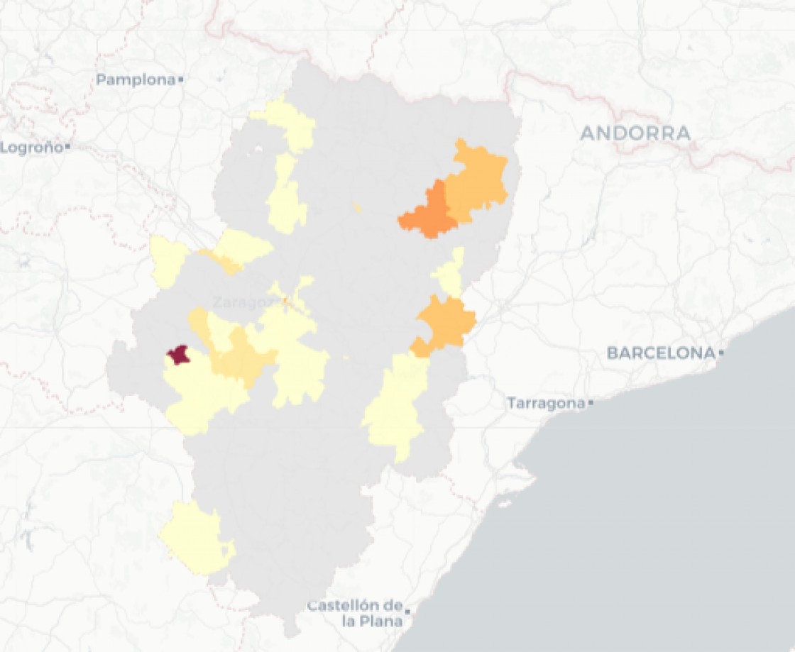La provincia de Teruel solo comunica tres casos de covid repartidos en Albarracín, Alcañiz y Calanda