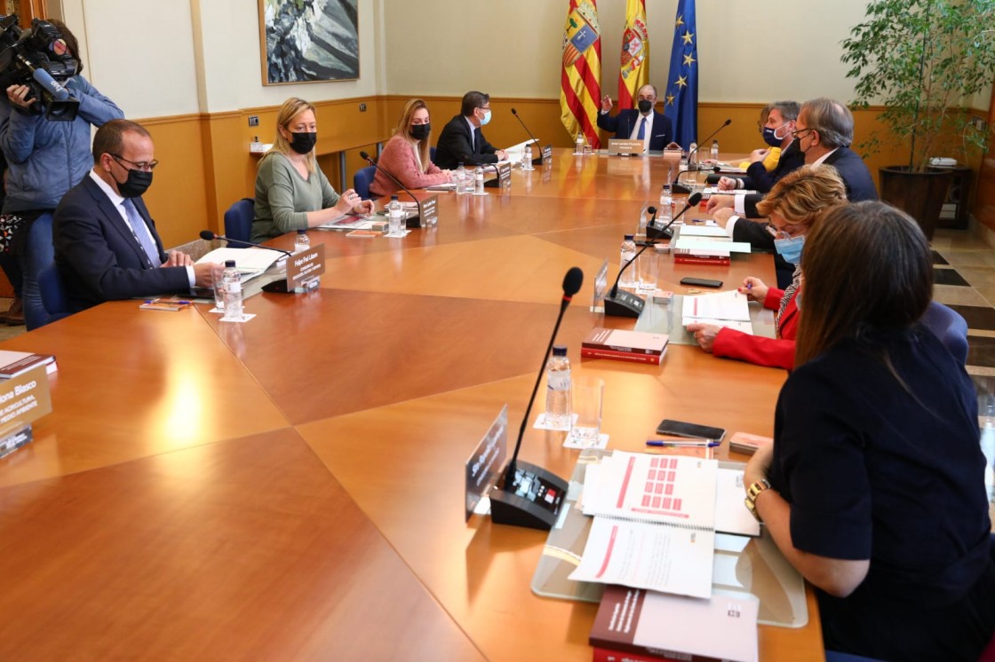 El presupuesto de Aragón para el año próximo: 7.444 millones para la creación de riqueza y empleo y mantener los servicios