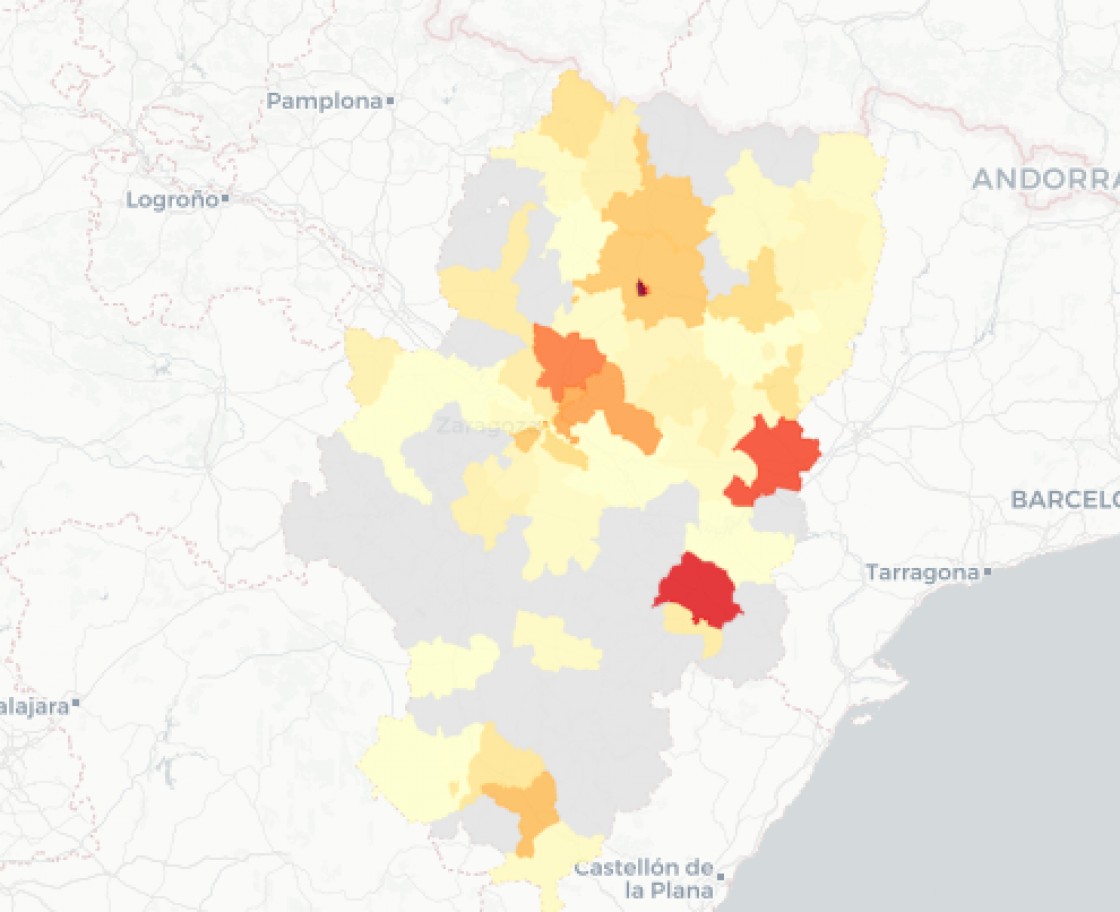 Alcañiz no logra frenar los casos de covid: otros 23 en un día y vuelve a ser la zona de salud con más contagios de Aragón