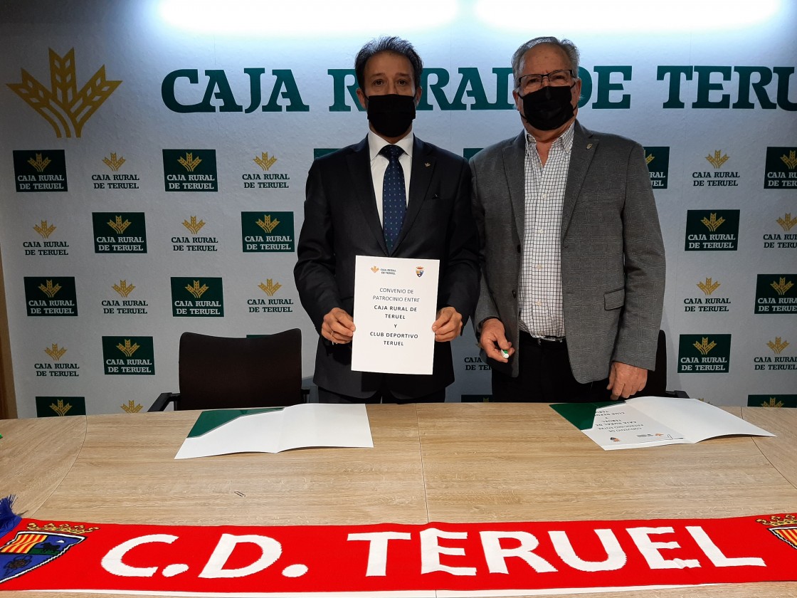 Caja Rural renueva su patrocinio al CD Teruel
