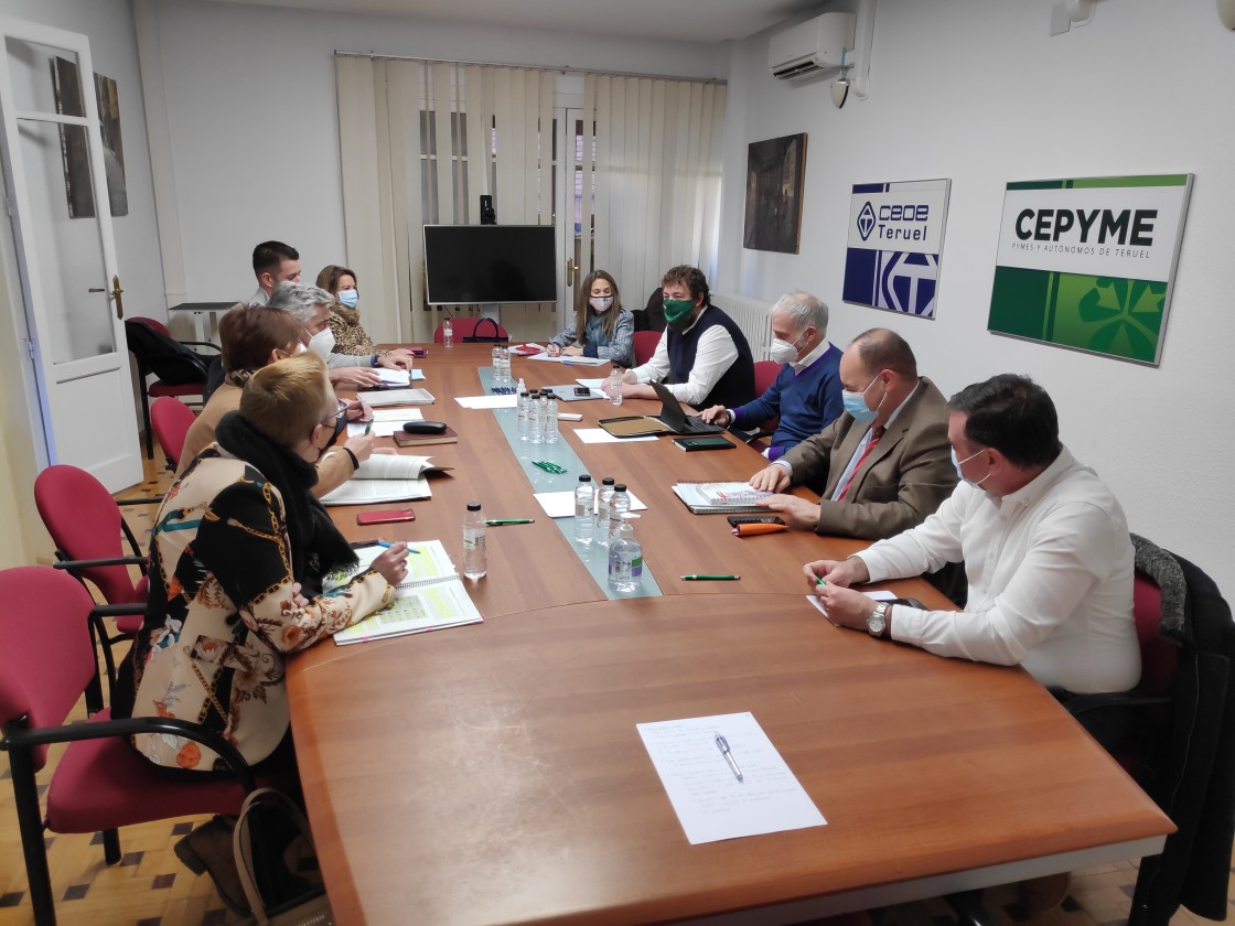 Ceoe-Cepyme Teruel traslada a las administraciones las necesidades en materia de empleo del tejido productivo provincial