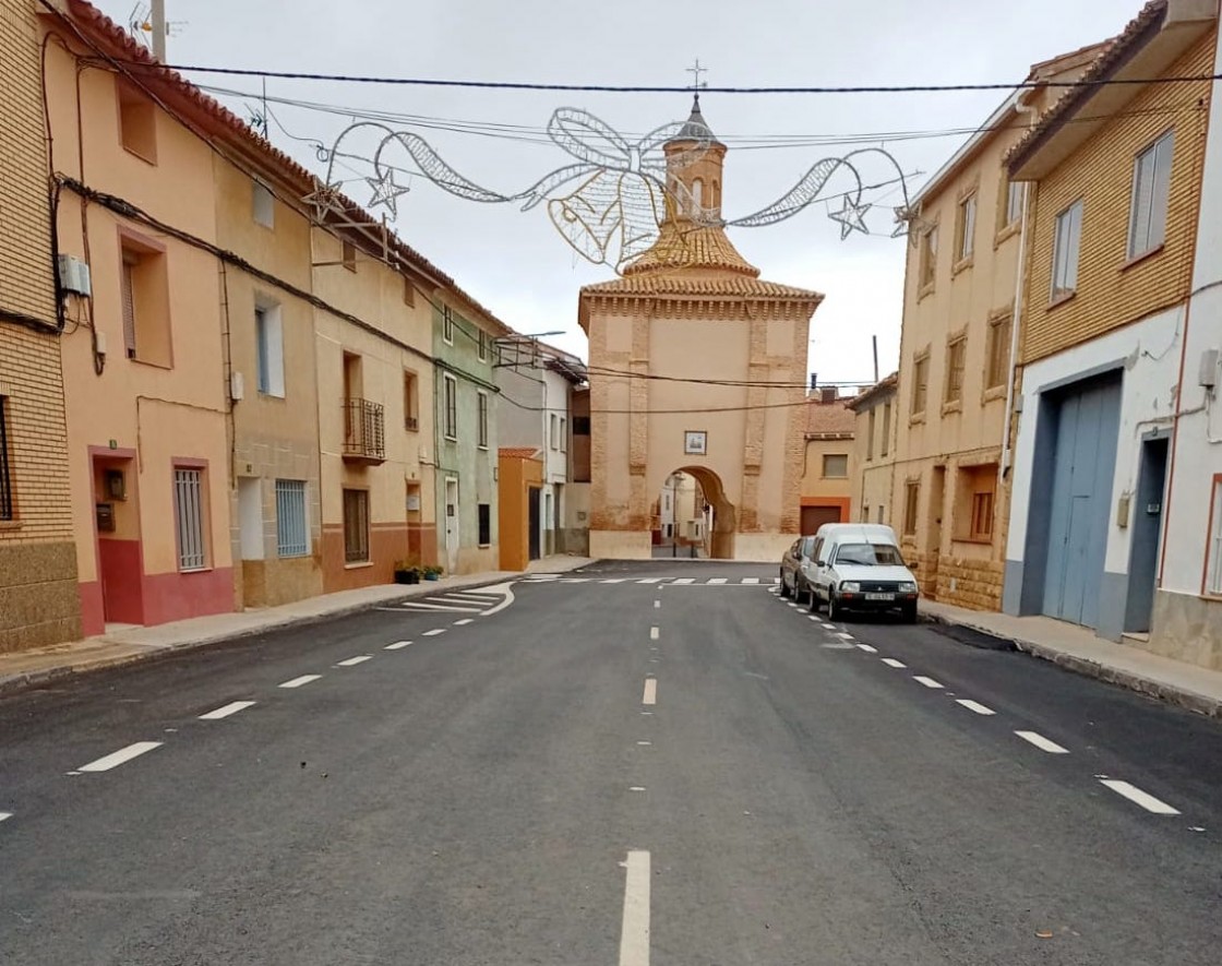 Finaliza la mejora de 2 kilómetros  de la travesía de Muniesa