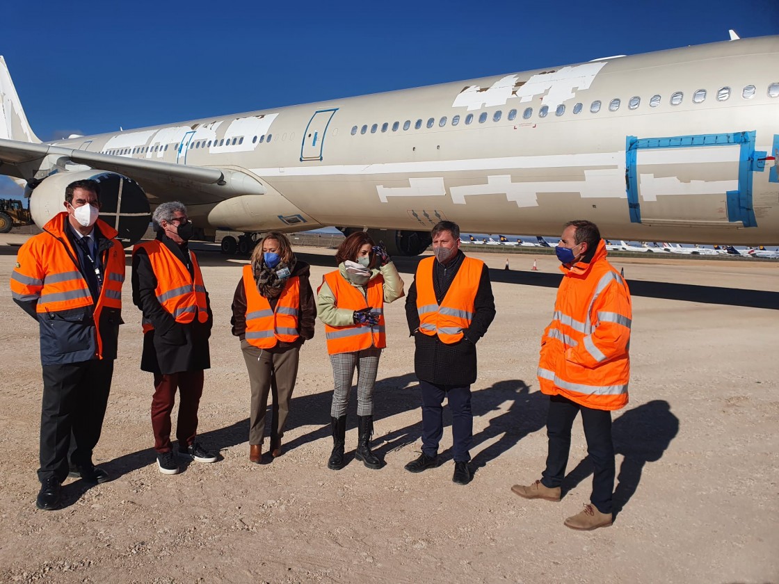 El Aeropuerto de Teruel alcanzará las 400 plazas de estacionamiento de aeronaves tras la ejecución del Proyecto de Interés General de Aragón