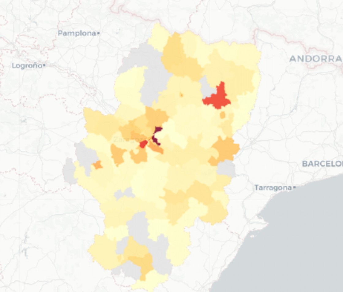 Teruel notifica 99 casos de covid, 83 menos que la semana anterior