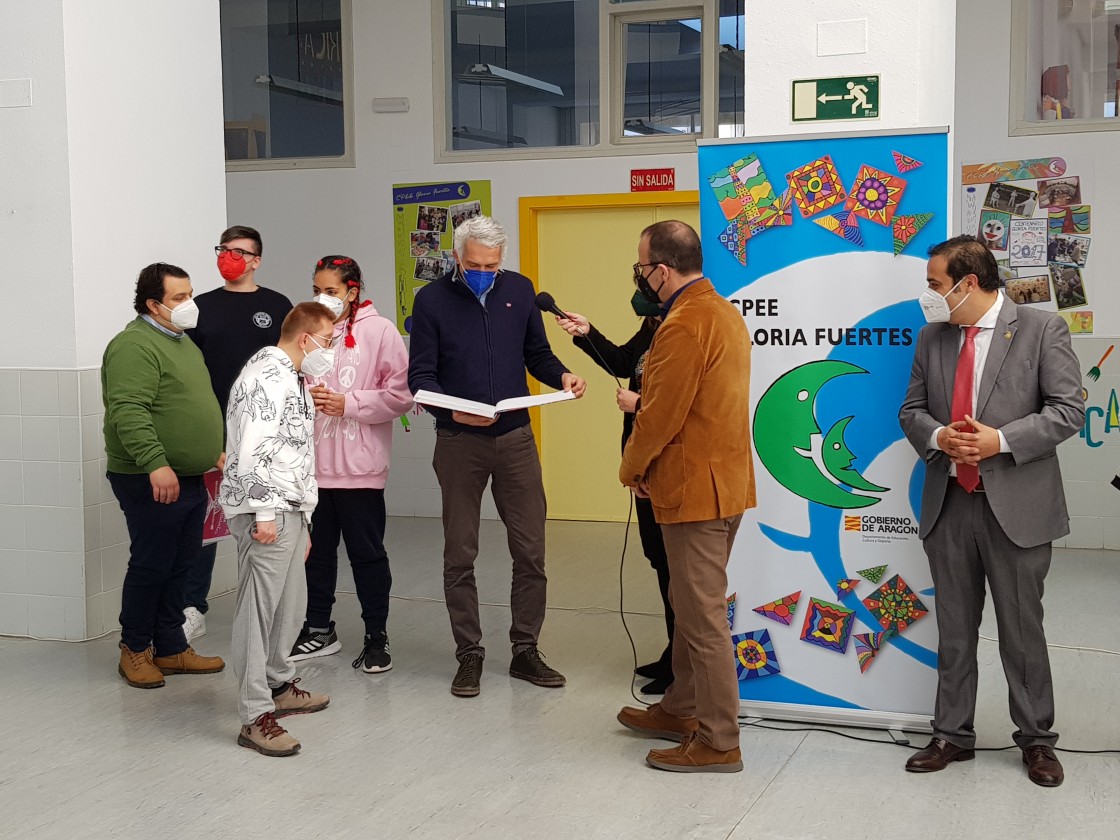 El colegio Gloria Fuertes de Andorra, referente internacional con una estancia formativa de un centro italiano