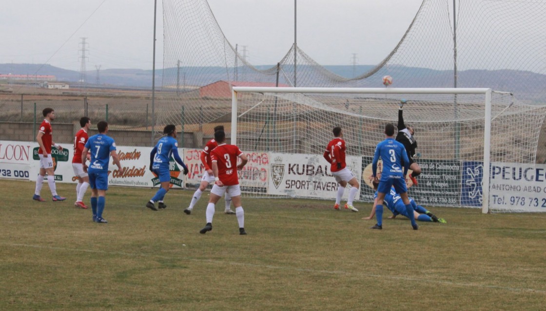 El Utebo se lleva los tres puntos en su visita al terreno del Calamocha (0-1)