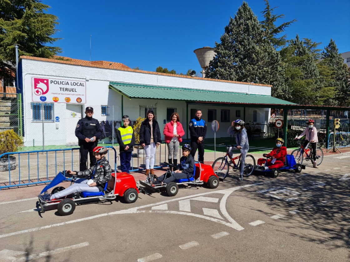 Educación Vial retoma la actividad con colegios en el Parque Infantil de Tráfico