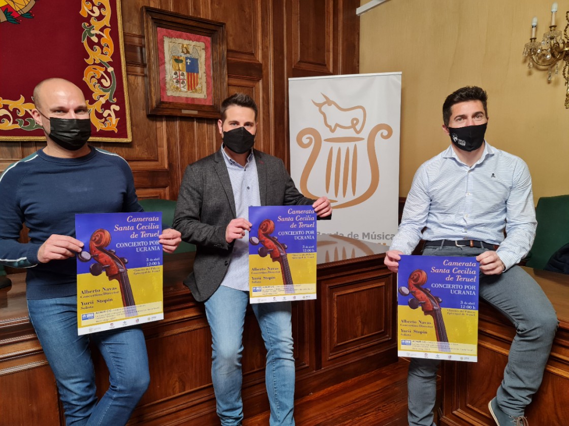 La Camerata Santa Cecilia de Teruel tocará a favor del pueblo ucraniano