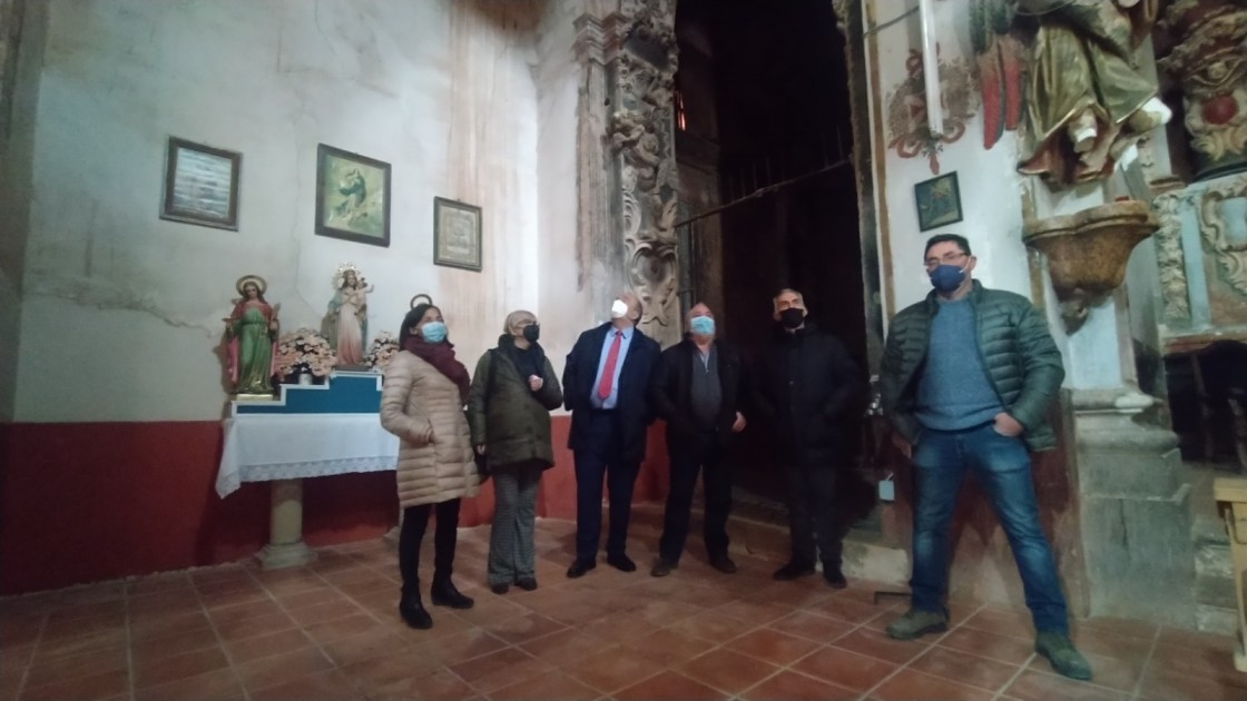 Galve soluciona los problemas de humedades de la iglesia tras las obras realizadas con apoyo de la Diputación de Teruel