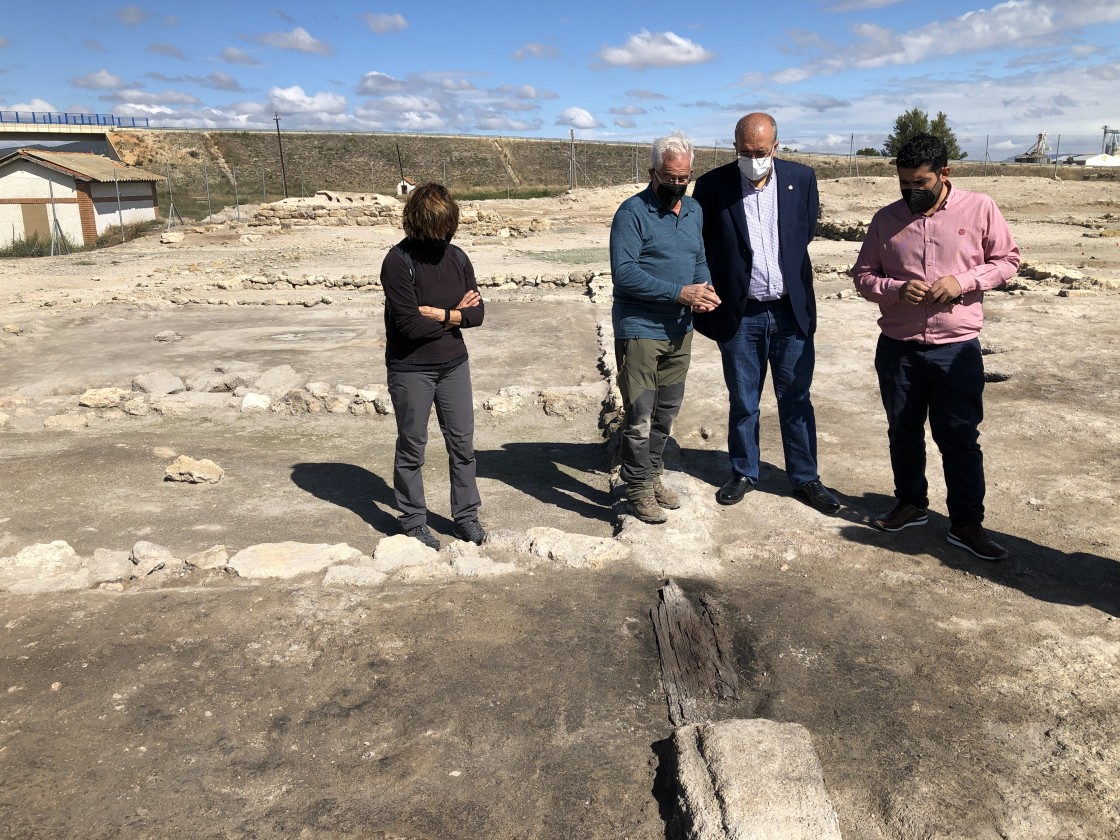 La Diputación de Teruel avanza en la conservación de la ciudad romana de La Caridad de Caminreal con un proyecto para intervenir en las estructuras