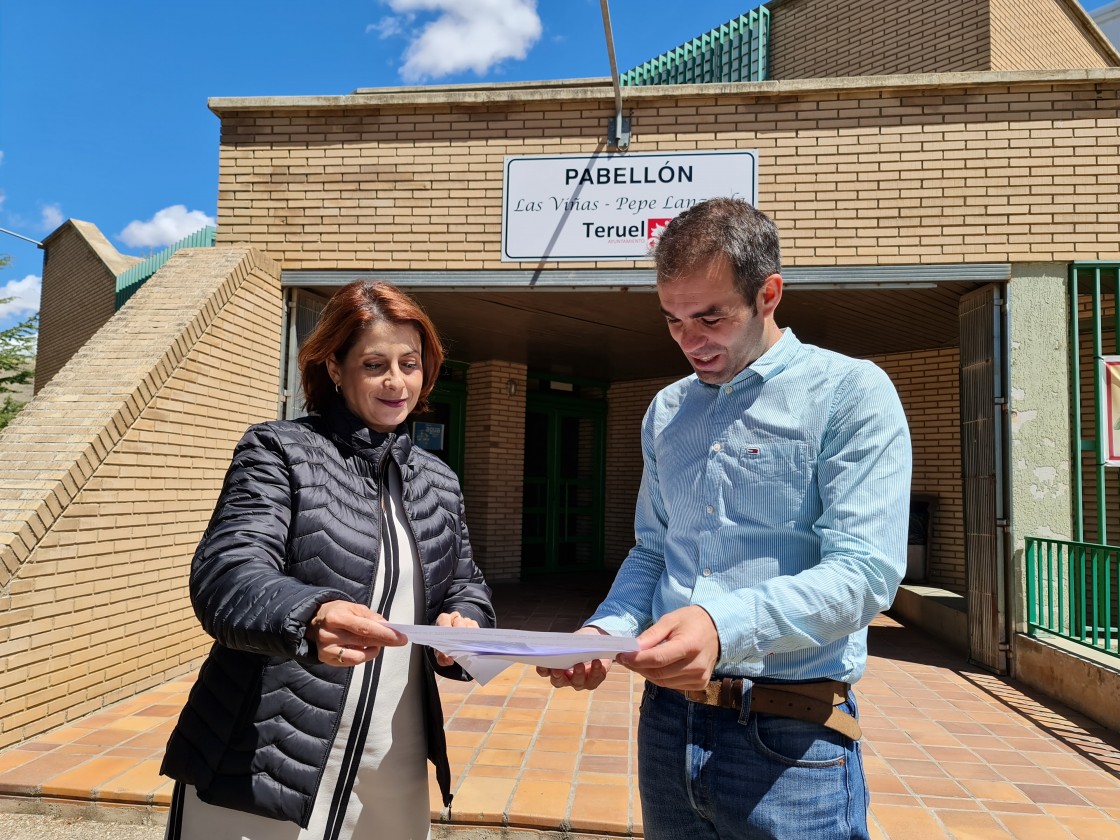 El Ayuntamiento de Teruel solicita dinero europeo para la rehabilitación energética del pabellón Las Viñas