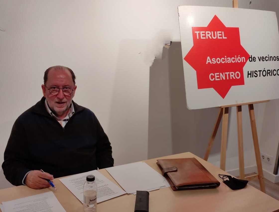 Teodoro Corchero, presidente del Consejo Aragonés de Personas Mayores: 