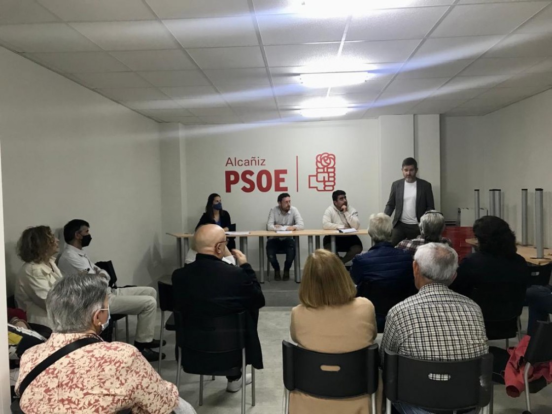 Ignacio Urquizu se reafirma como secretario general del PSOE en Alcañiz por unanimidad