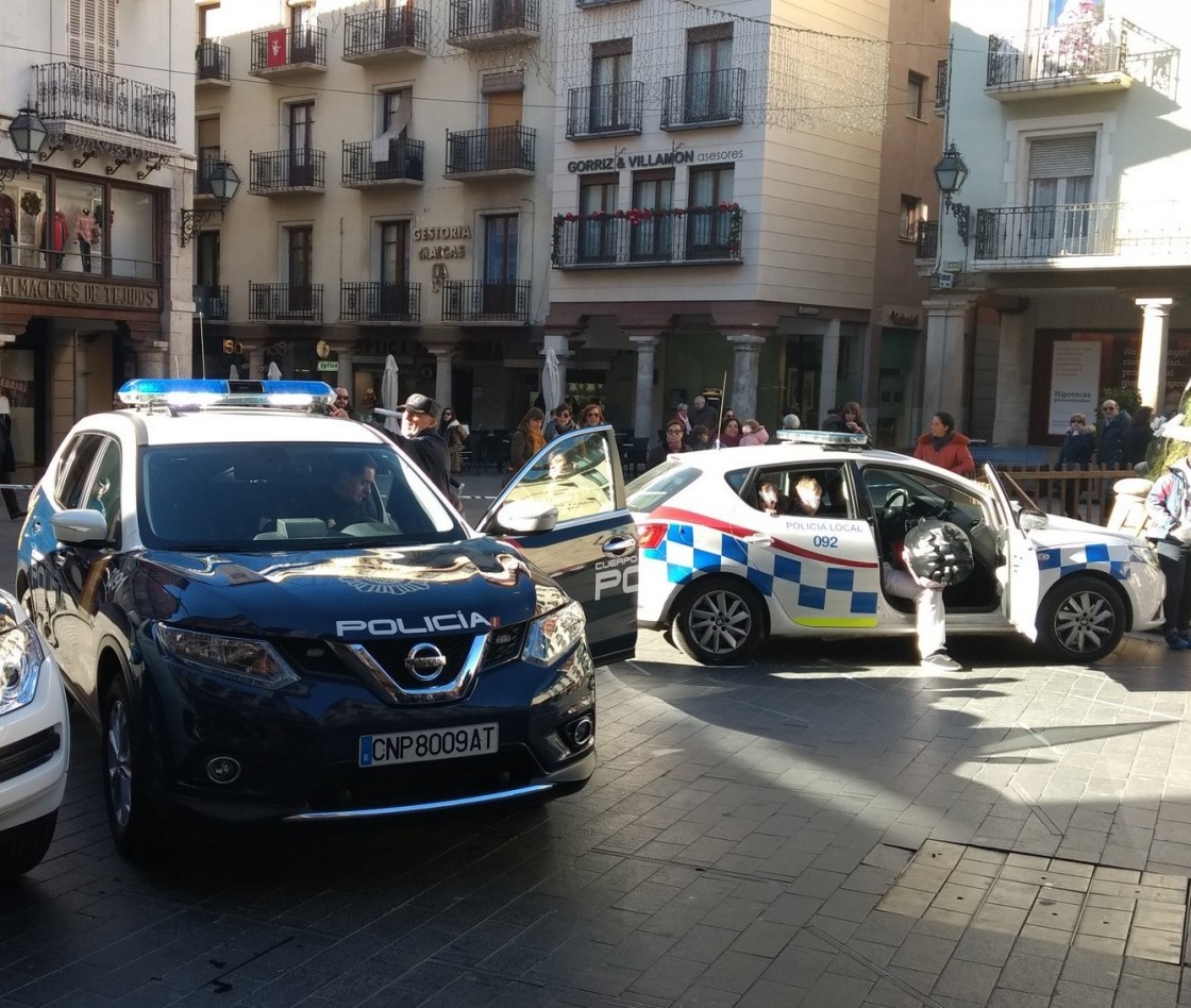 Detenido un hombre en Teruel por golpear a una persona en la cabeza con un objeto metálico
