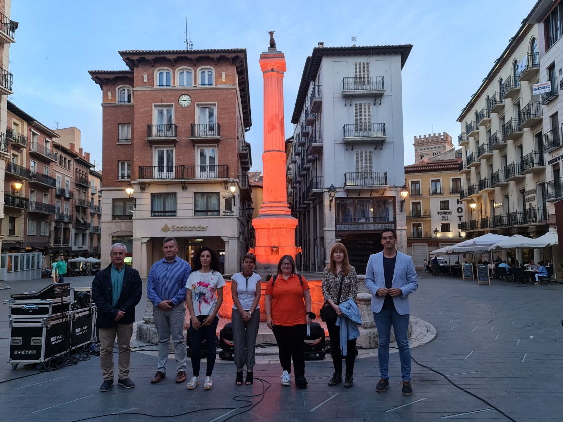 El Ayuntamiento de Teruel conmemora el Día Mundial de la Esclerosis Múltiple