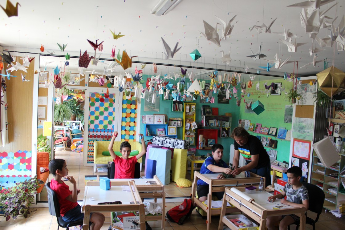 La despoblación no da tregua y ni siquiera la innovación educativa logra salvar la escuela de Pitarque