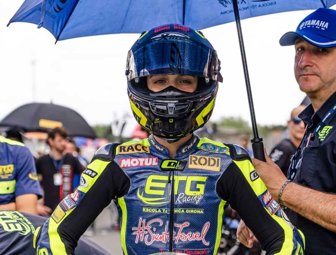 Gonzalo Sánchez sufre problemas técnicos en Montmeló