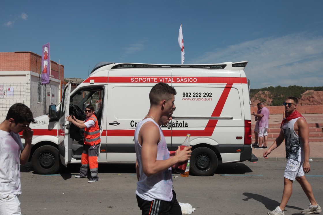 El dispositivo de Cruz Roja se refuerza ante  la previsión de que haya más incidencias