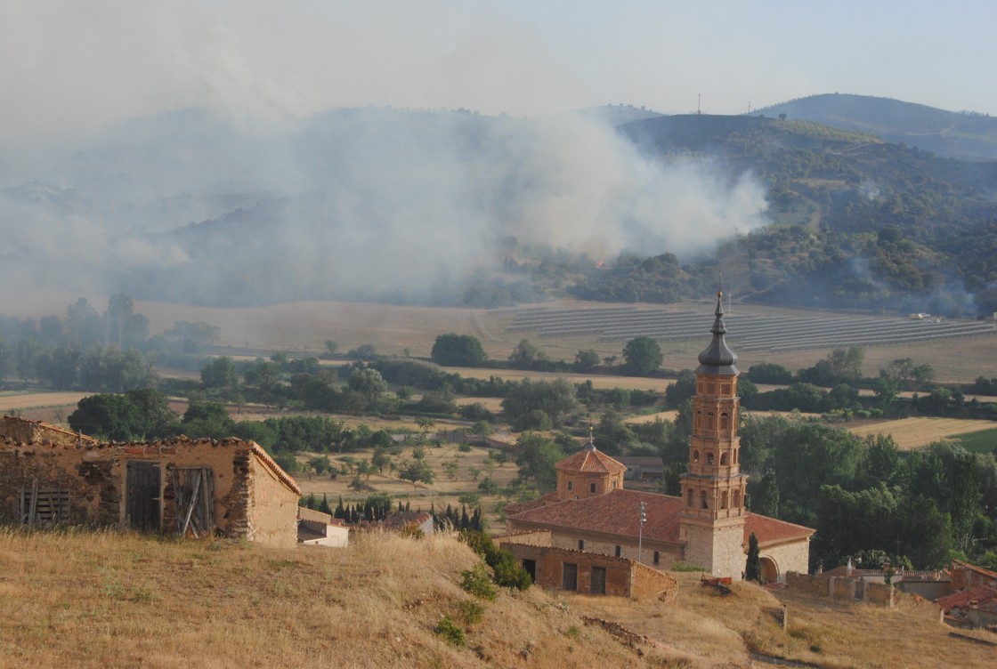 Los bomberos forestales alertan de que ningún pueblo de Teruel tiene un plan contra incendios