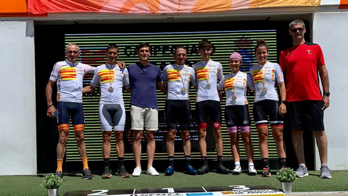 Iván Romero, Juan Lanzuela y Jorge Soriano se alzan con el cetro regional de Ciclismo en Ruta