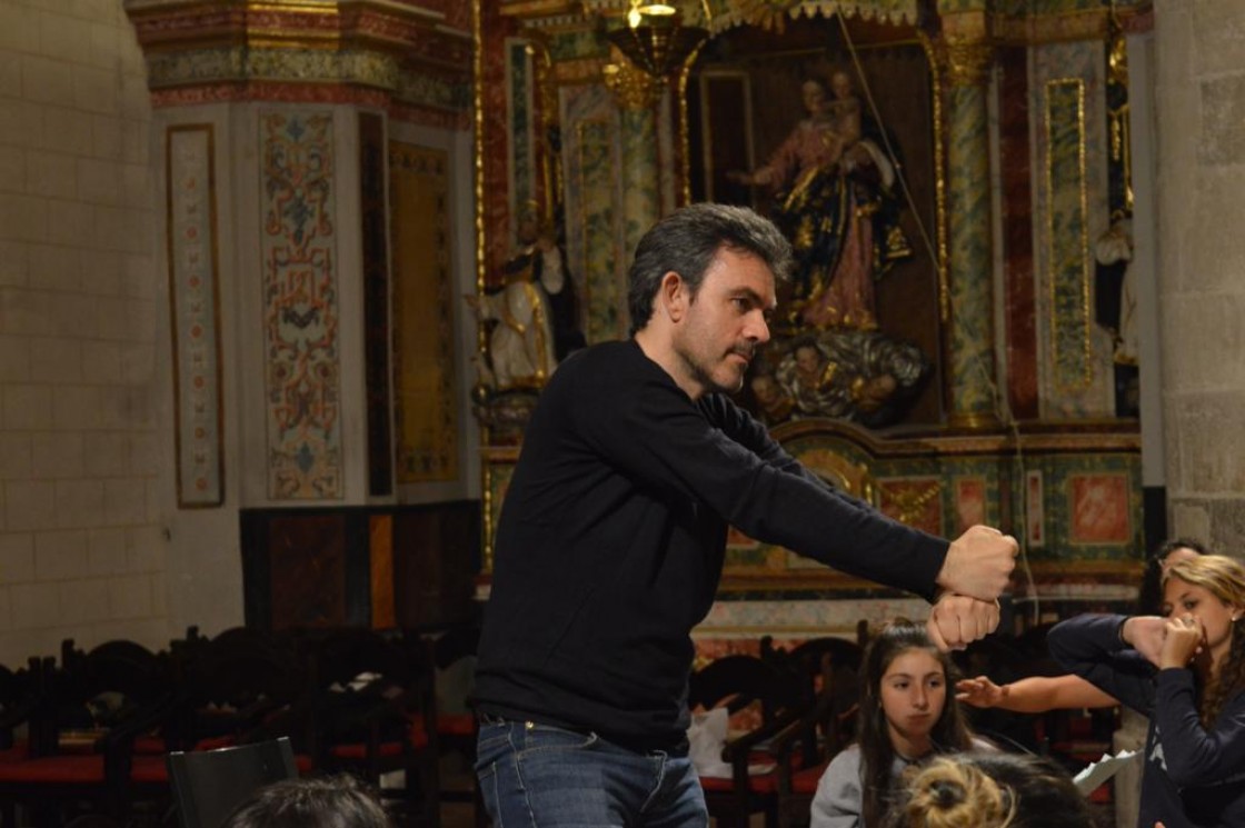 Ricardo Gassent, director del curso de Artes Escénicas de la Fundación Santa María: 