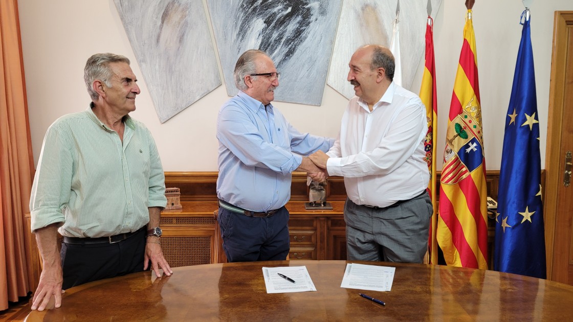 La DPT apoya al CD Teruel con 35.000 euros para esta temporada