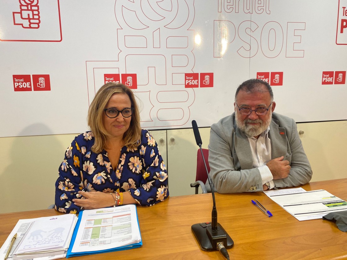 Los socialistas turolenses destacan el aumento de más del 24% en inversiones de los PGE en la provincia