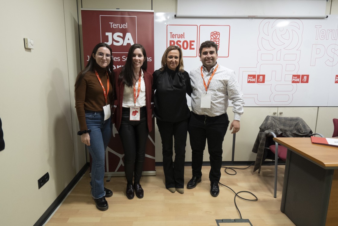Juventudes Socialistas de Aragón celebra las Jornadas de Formación Pilar Ginés en Calamocha