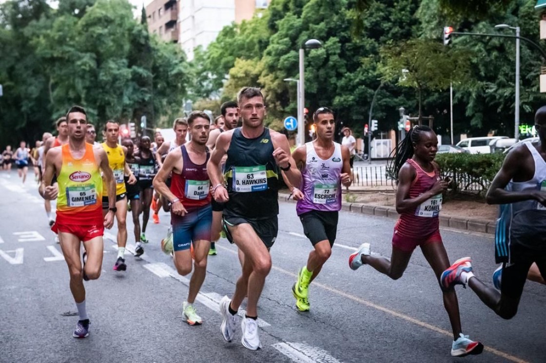 Luis Agustín, primer turolense en la Media Maratón de Valencia