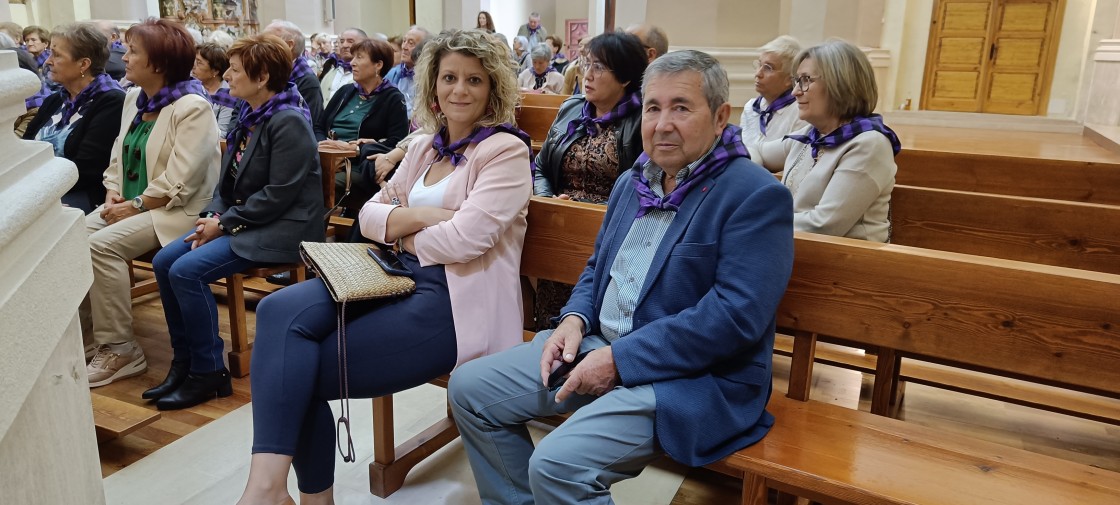 Más de cien personas de la comarca del Jiloca participan en el Encuentro de Mayores en El Poyo del Cid