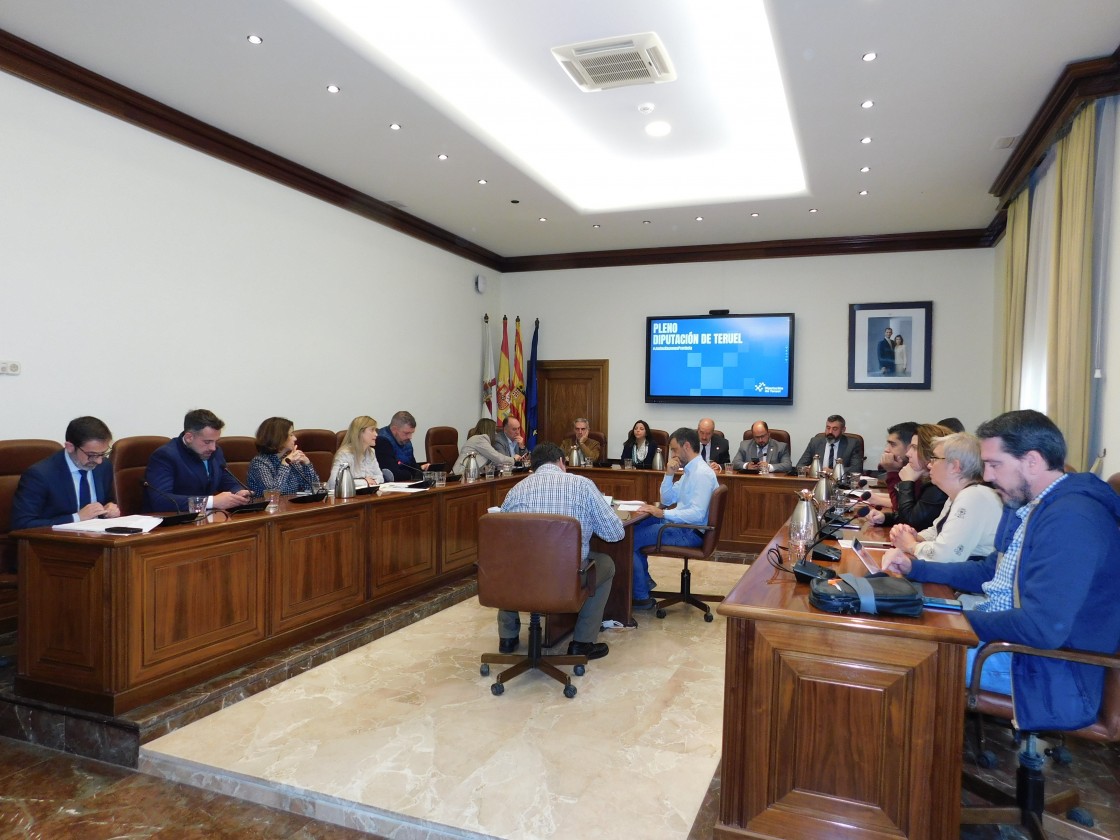 La Diputación de Teruel aprueba una modificación de crédito de 1,44 millones de euros