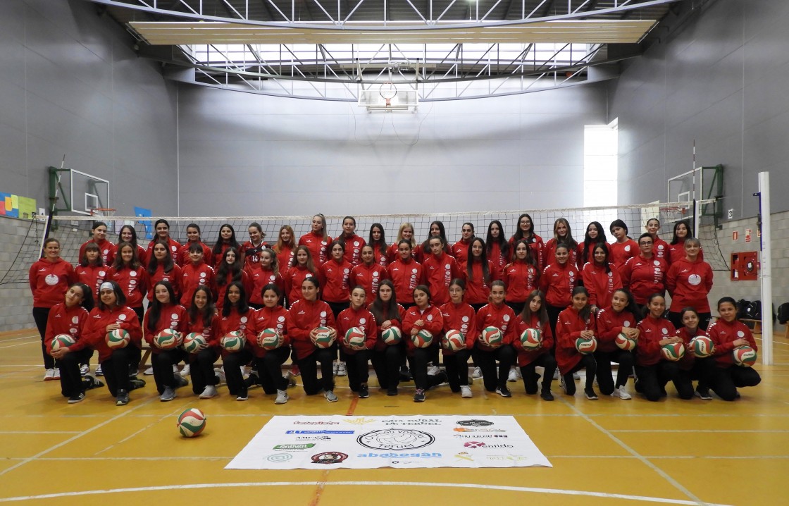 El Club Chomón Voleibol Teruel se presenta en sociedad