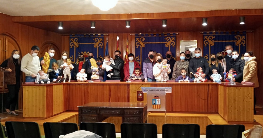 El Ayuntamiento de Utrillas destinará 20.000 euros a los 12 cheques-bebé del año 2022