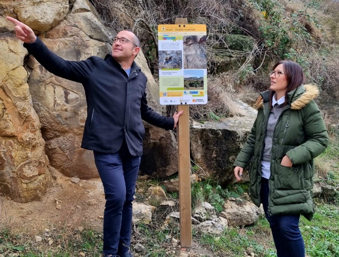 Gargallo ya recibe a los andarines que quieran descubrir su nueva ruta geológica