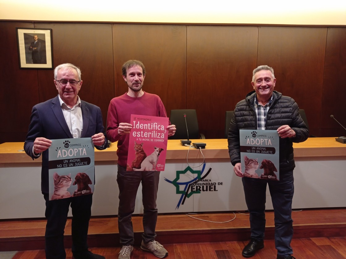 La Comunidad de Teruel promueve una campaña sobre tenencia responsable de animales